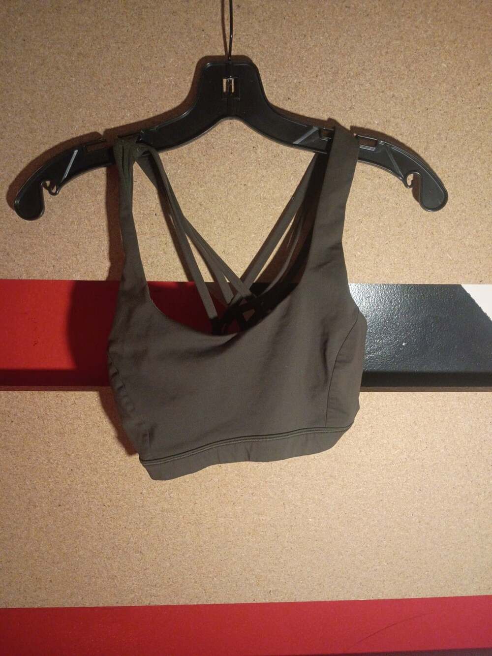 Lululemon Free To Be Wild Bra Olive Green